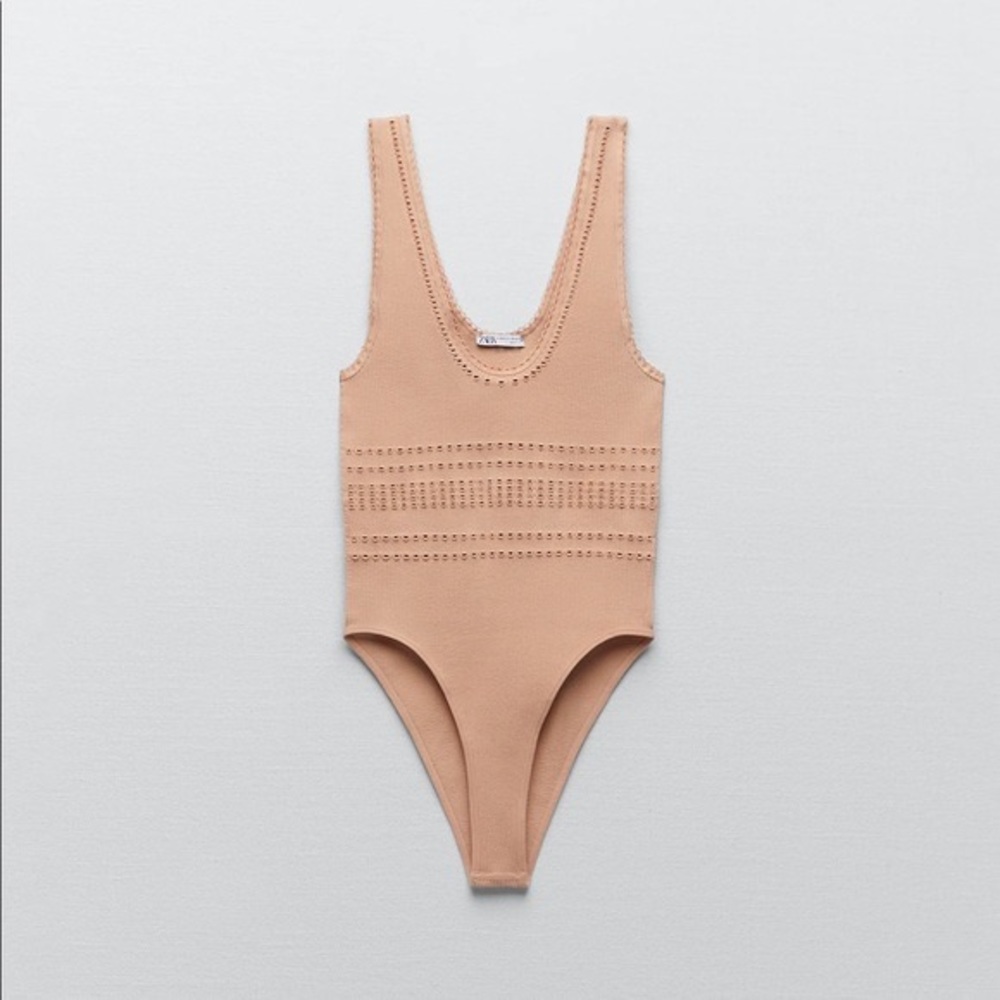 Zara Cream Bodysuit